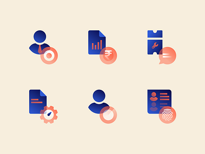 Enterprise Icons design enterprise erp icon icon set iconography icons saas software ui design ux design