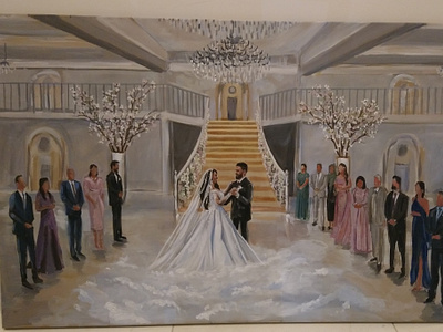 Afghan wedding painting afghan wedding first dance live painter live wedding painting painting wedding dance wedding painting
