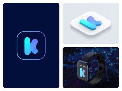 k letter logo - app icon client's project app app logo icon k letter logo modern