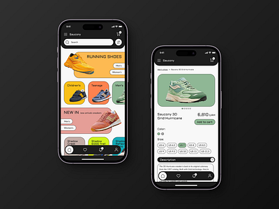 Shoes store app app design figma figmadesign mobile shoes store ui uidesign