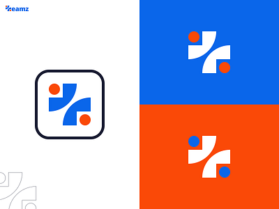 Teamz Logo Concept branding concept design figma graphic design illustration layout logo spacing t t logo ui