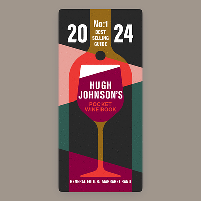 Hugh Johnson's Pocket Wine Book book cover cover design guide pocket book wine wine book