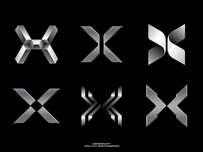 X abstract brand design brand designer brand identity branding brands davor butorac dbworkplay design lettermark logo logo inspiration logomark logos logotype symbol visual identity xlogo