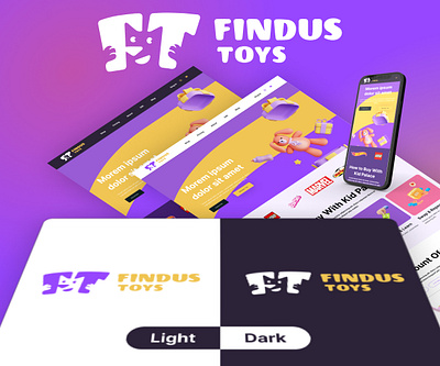 Toy Shop E-commerce Website ecommerce ui ux web layout