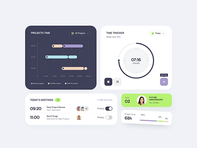 Timify UI-UX design interface product service startup ui ux web website