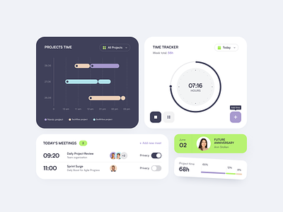 Timify UI-UX design interface product service startup ui ux web website