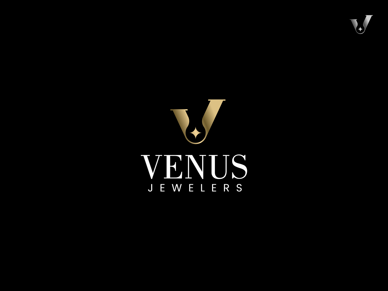 Venus Jewelers- Logo design by Vijay -Logo Designer on Dribbble