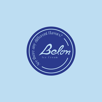 Balon - ice cream company 99designs branding calligraphy cold design dribbble emblem font food graphic design ice cream illustration lettermark logo minimal modern pinterest round vintage wordmark