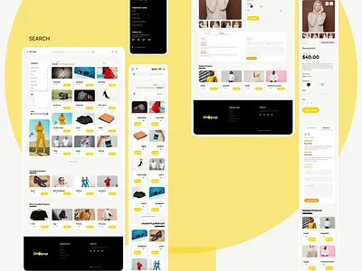 E-commerce Shop (SHOPUP) ui