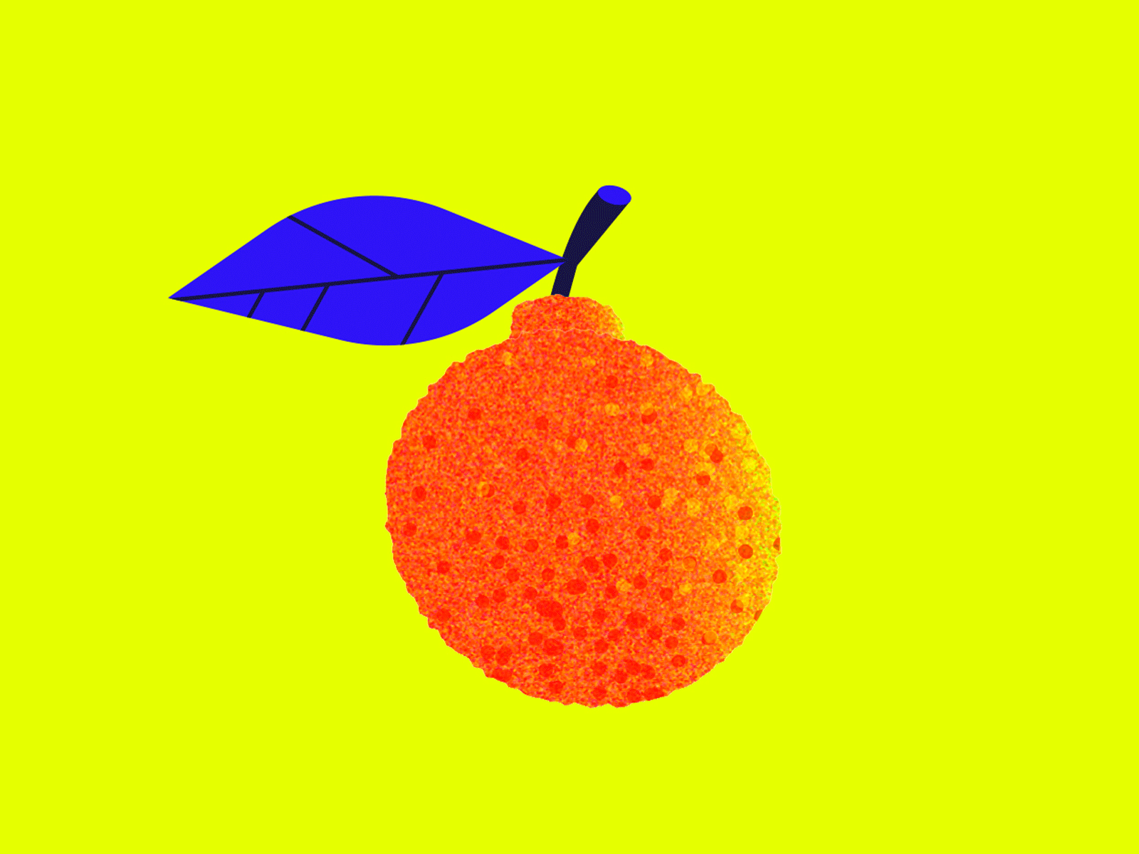 🍊 2dillustration 2dto3d 3dillustration acid c4d cinema4d colorful food fruits geometric geometry healthyfood illustration minimal orange vitamine c