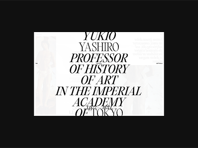 Yukio Yashiro — 004 branding creative direction desktop graphic design ui web webgl