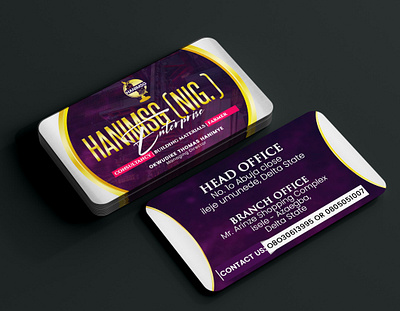 Hanimsg Business Card business card business flyer design flyer graphic design