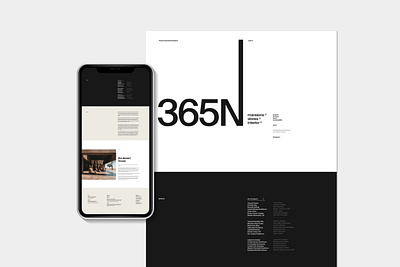 365N branding design graphic design logo typography ui ux