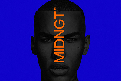 MIDNGT branding design graphic design logo typography ui ux