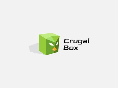 Crugal Box - box parrot gaming logo 99designs angry bird bird box branding cartoon design dribbble gaming graphic design illustration logo mascot minimal modern logo parrot pictorial pinterest sport trending