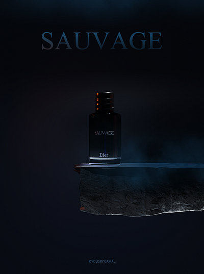 SAUVAGE Commercial [ Non-official Ad] 3d animation blender branding commercial design motion graphics video