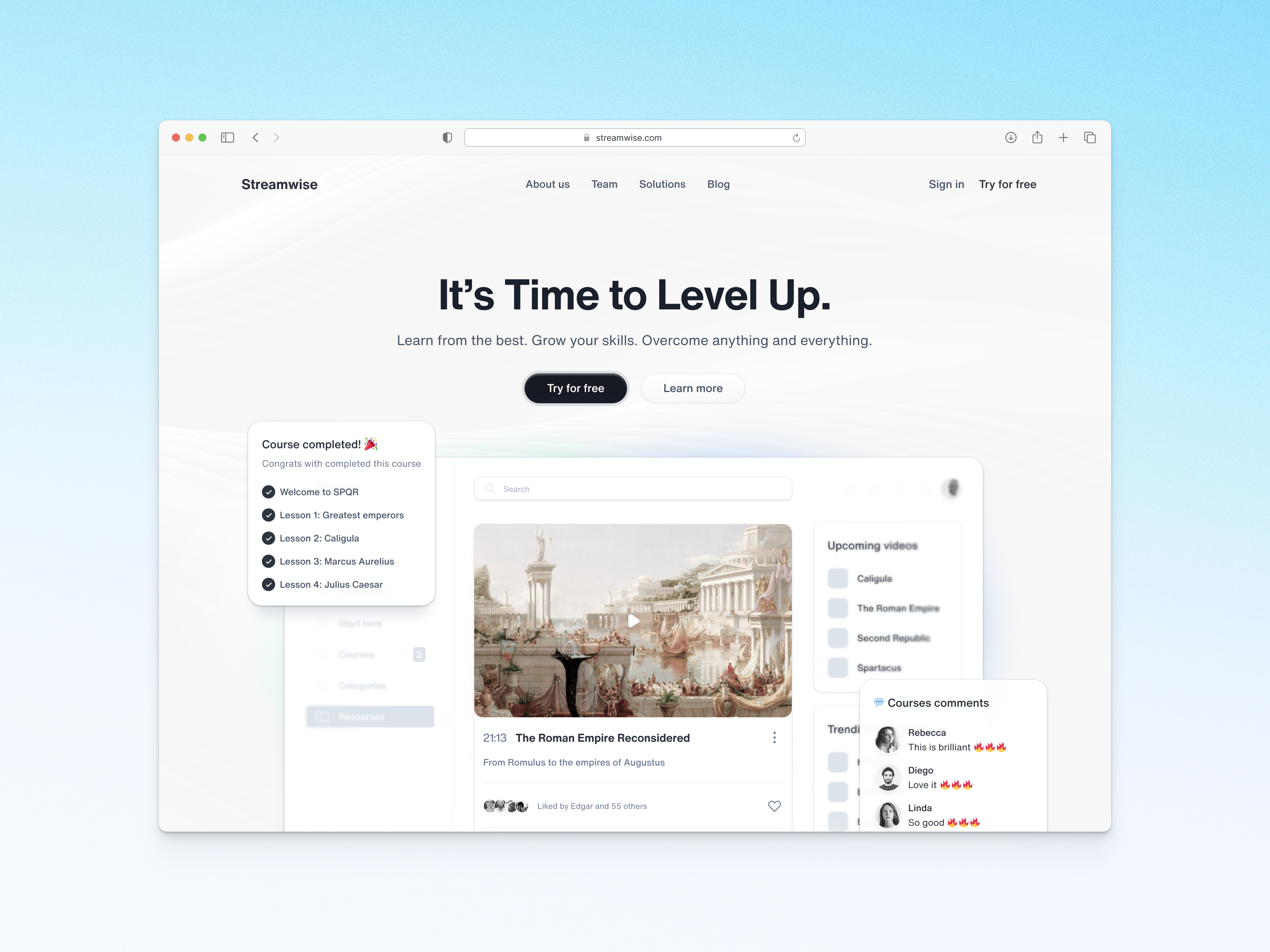 ✦ streamwise concept branding dashboard design graphic design landing page saas statistics stream ui web design web3