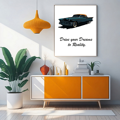 Car Inspirational Wall Art Print- Motivational Quote Poster Dec abstract art aesthetic aesthetic print aesthetic printable aesthetic wall art ai artist car desigh design downloadable fashion graphic design illustration inspirational motivation