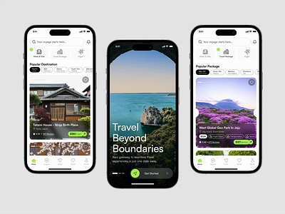 Travel Mobile Apps Exploration app design interaction travel ui ux design