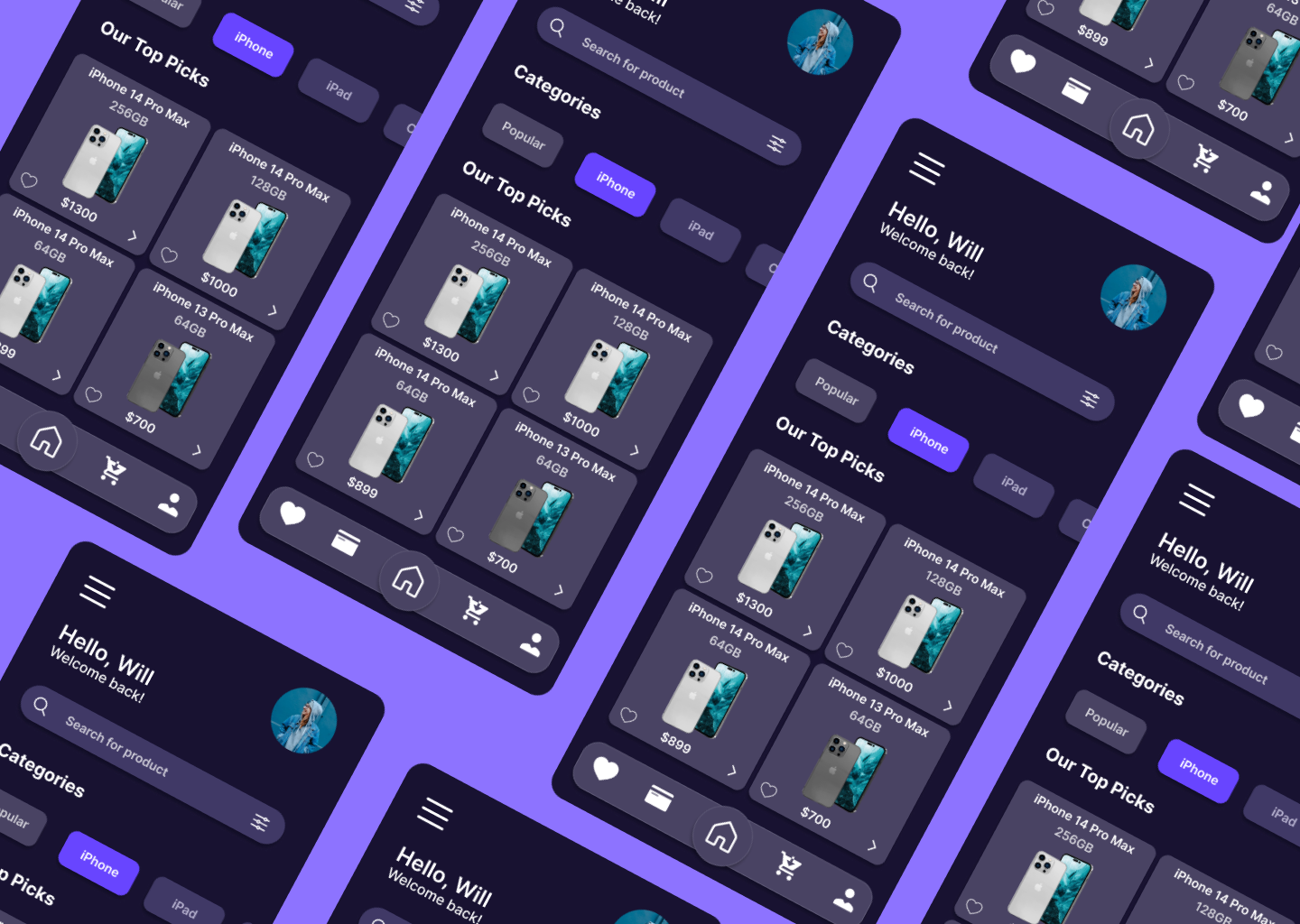 Online Shop UI/UX Design by Slavica Mihajlova on Dribbble
