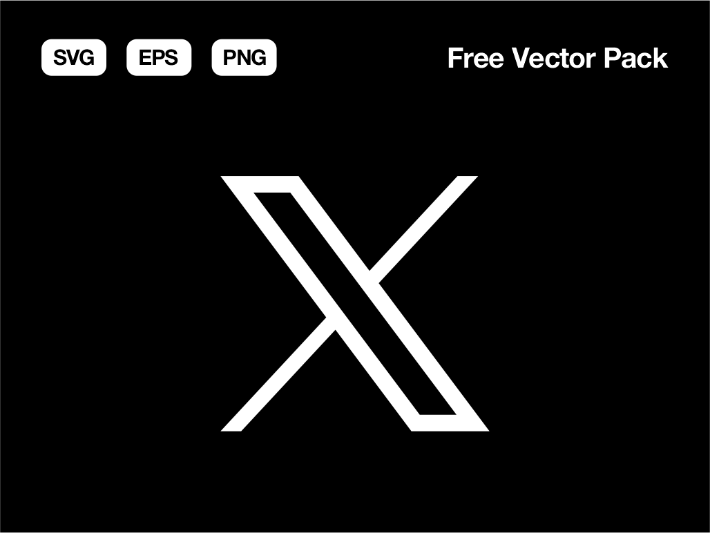X / Twitter New Vector Logo | Free Download black x logo branding elon musk free download freebie logo tweet icon tweeter tweeter icon tweeter new logo tweeter x icon tweeter x logo vector x logo free x logo