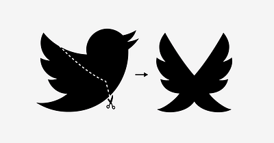 Tweex bird logo rebrand tweet twitter x