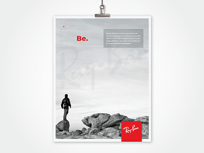 Ray-Ban AD Concept ad advertisement design print ray ban