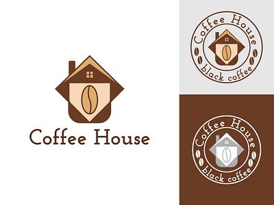 Coffee House Logo Design 3dlogo abstractlogo artwork brand brand identity branding brandingdesign cafe cafe logo coffee coffee house coffee house logo design food logo graphic design graphicdesign logo logo design restaurant logo vector