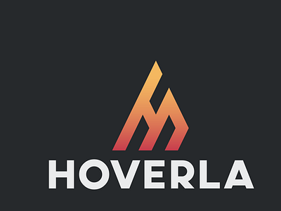 "Hoverla" concept outdoor company. Everyday logo challenge day 4 branding dailylogochallenge design graphic design illustration logo typography vector