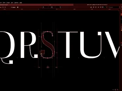 Type Design 58 2d art artwork design font fontlab graphic design lettering modern type design typeface typography vector