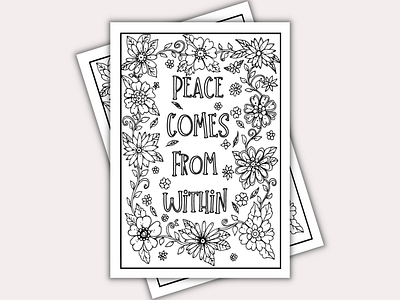Affirmation Coloring Page