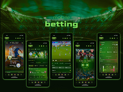 Mobile Betting App | Casino App app betting casino design figma gambling igaming mobile app sport ui ux