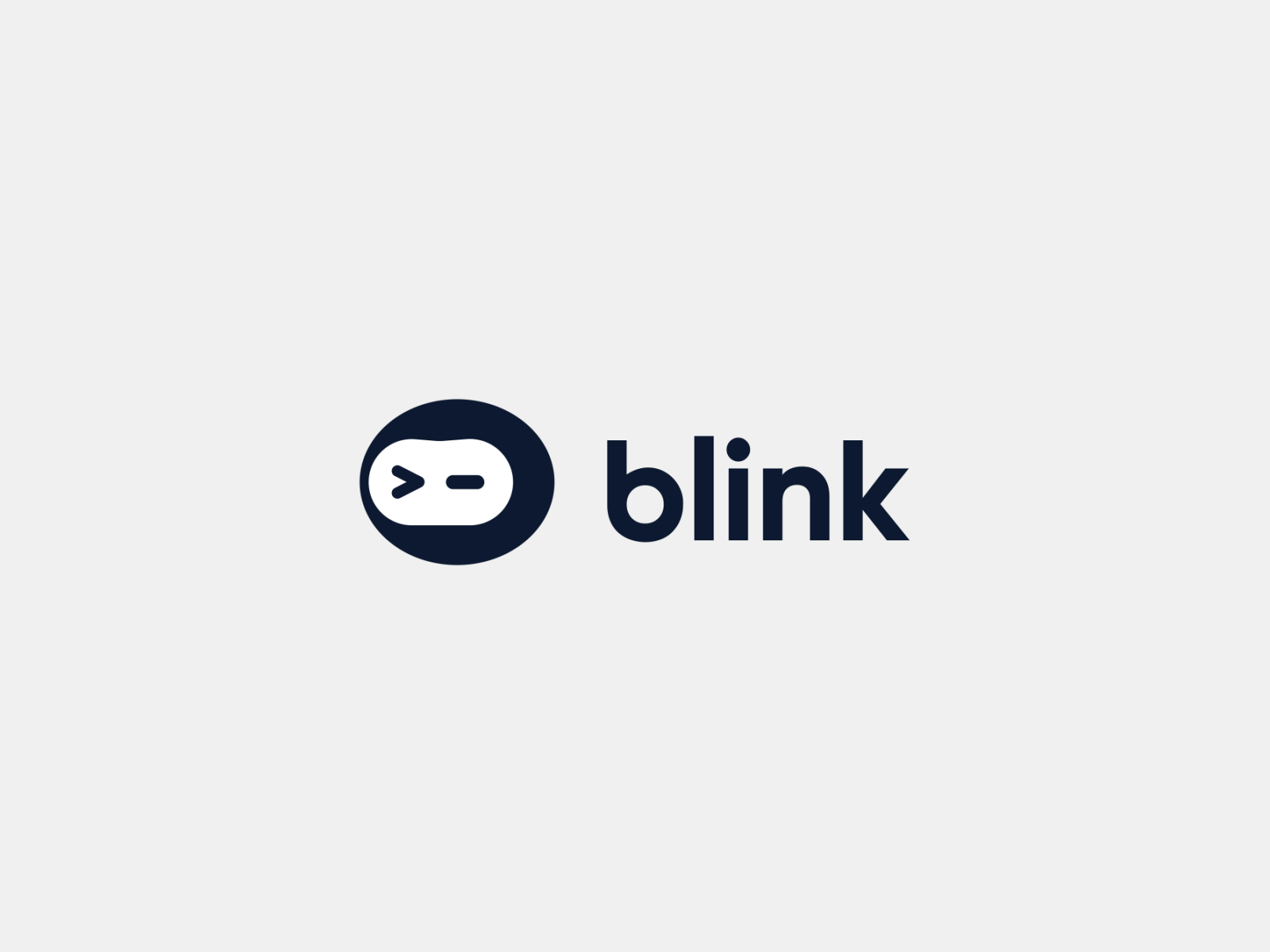 Blink animation blink brand strategy branding design graphic design illustration landing page logo logo animation mark motion design motion graphics robot symbol ui ux ux strategy web design website