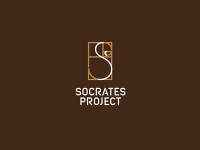 Socrates brand branding design font golden grid hotel identity letter logo logotype modul monogram project ratio s socrates