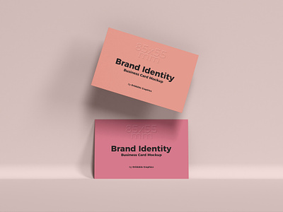 Free Business Card Mockup business card