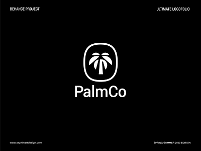 Ultimate Logofolio Featured Design abstract behance brand identity branding concept double meaning lettermark logo logotype mark p p letter palm roxana niculescu simple tree