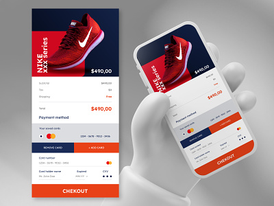 Daily UI challenge #02 (Credit Card Checkout) app branding checkout credit card dailyui design design inspiration figma ui user interface