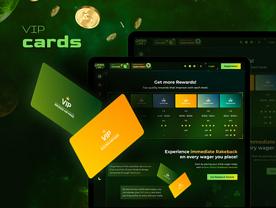 VIP Casino Website | Gambling | iGaming app betting casino design figma gambling graphic design igaming ui ux