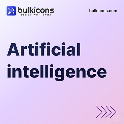 Artificial intelligence besticons bulkicons design gradient icons graphic design icons illustration ui