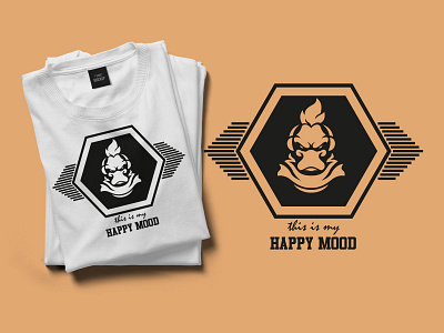 Happy mood Funny T-shirt Design | Minimalist Tee-Design cartoon tee clothing design fashion funny shirt funny tshirt funny tshirt design graphic design happy mood funny tshirt desin illustration mens fashion minimalist shirt minimalist tshirt minimalist tshirt design short sleeve text base tshirt tshirts typography tshirt vector