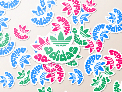 Adidas Concepts adidas branding concept illustration illustrator logo mockup packaging pattern photohop shoebox