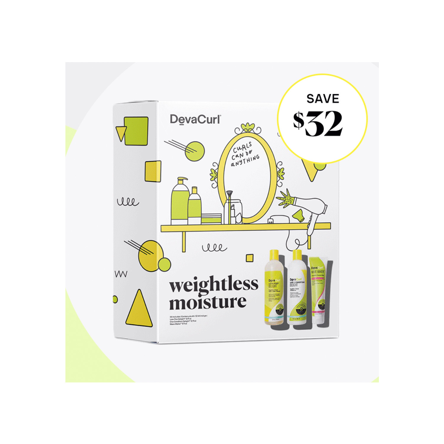 DevaCurl Spring Kits Illustrations design graphic design illustration packaging packagingdesign