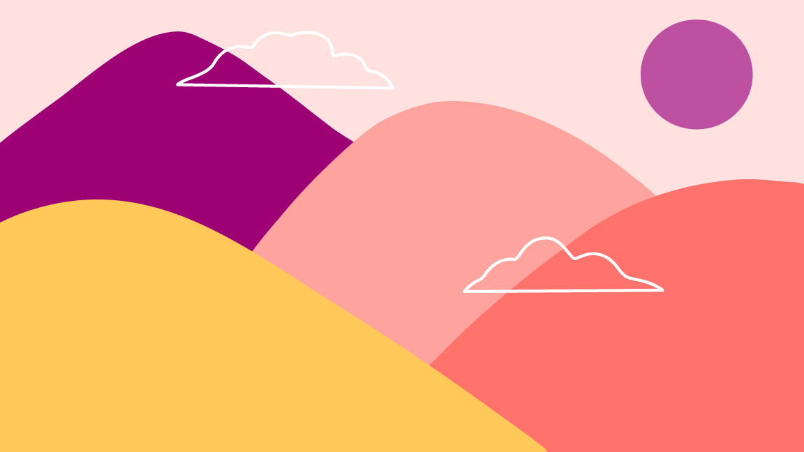 AbleTo Meditation illustrations design graphic design illustration mental health tech