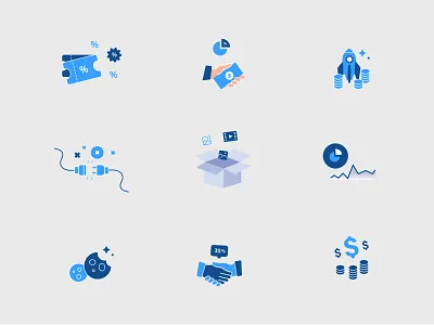 Colorful Free Fill & Line Icons branding design flat graphic design icon illustration illustrator typography ui vector