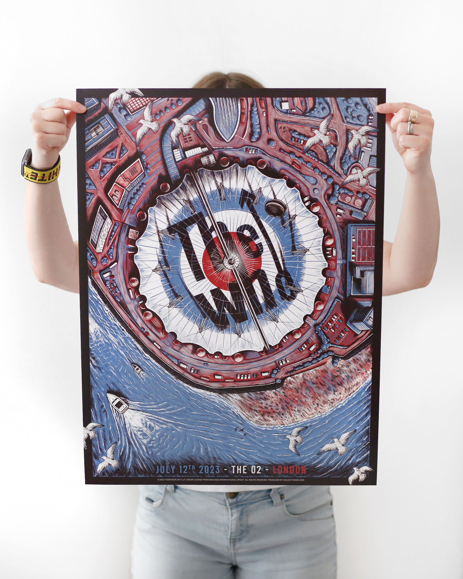 The Who Art Prints art print band art drawing gig poster illustration london print prints the who