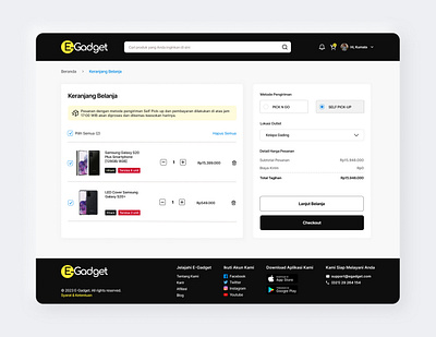 🛒E-commerce - Shopping Cart Page cartpage ecommerce uiexploration uiuxdesign webdesign