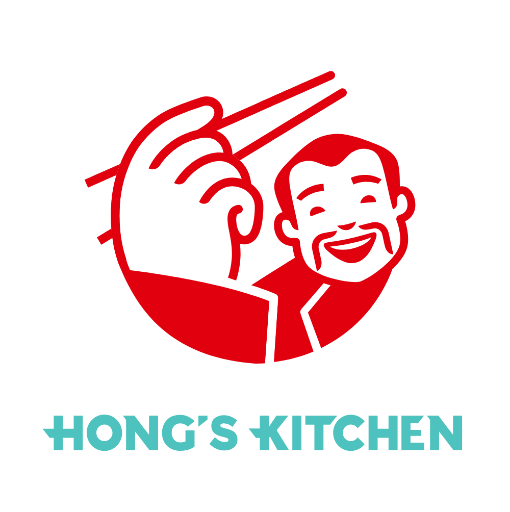 Hong's Kitchen Logo Animation aftereffects animation branding chef chinese cuisine chopstick cooking food foodtech graphic design hongs kitchen identity illustration illustrator json logo motion graphics ui wink woak