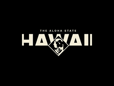 Hawaii State Logo branding design designisjustform graphic design logo sign type typography