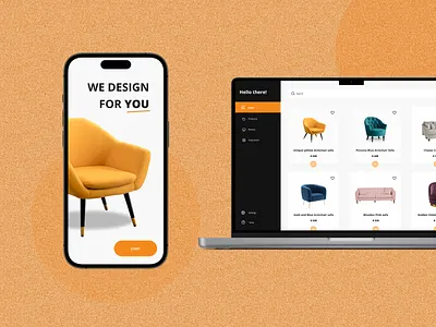 Retail & E-commerce Concept App app appdesign conceptapp design ecommerce graphic design retail ui