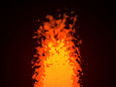 2D Fire Effect ( Free After Effect File) afteeffect effect fire game vfx